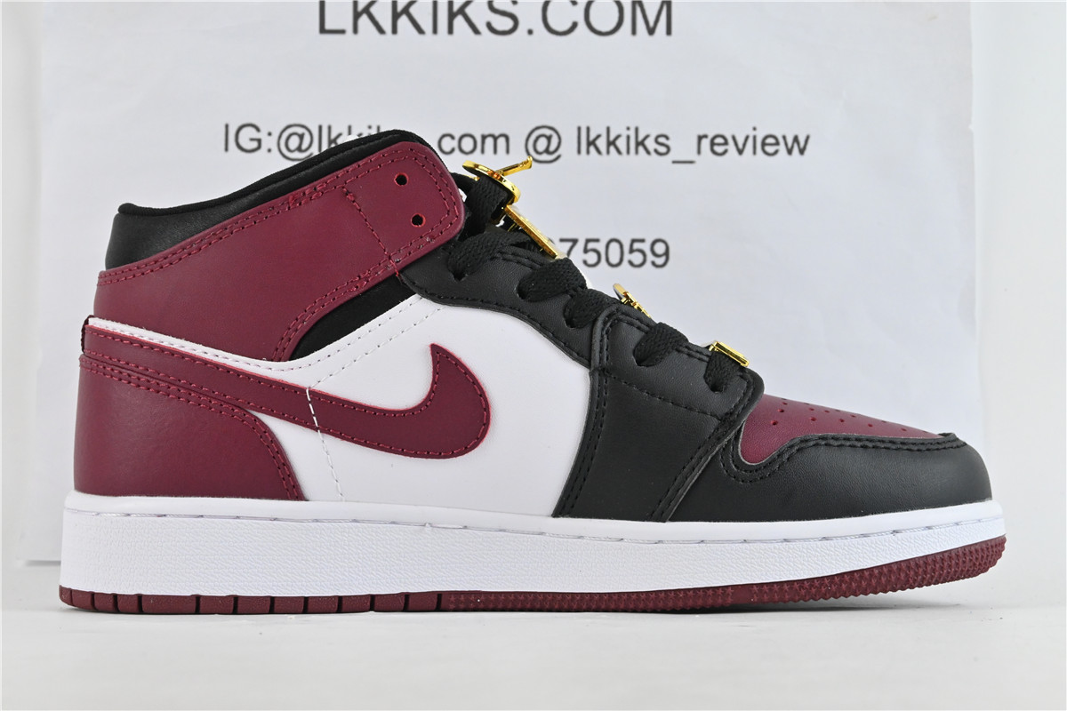 Jordan 1 Mid SE Black Dark Beetroot